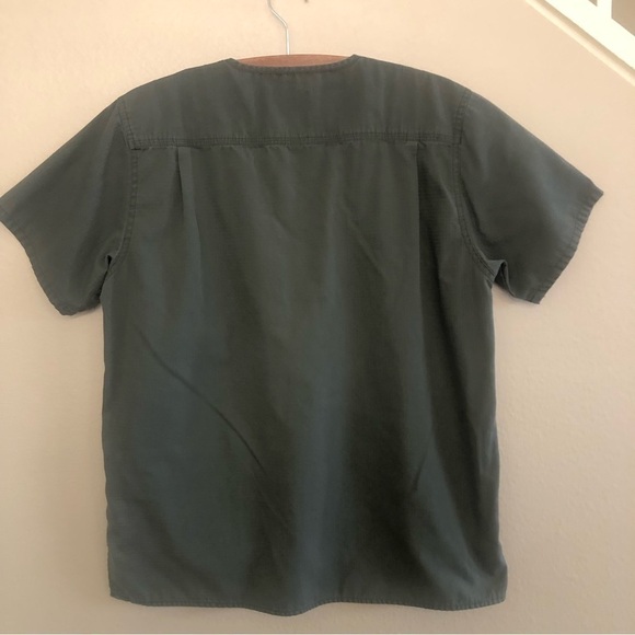 Carhartt Medical Mens Ripstop Multi-Pocket Short Sleeves Scrub Top Size S - Picture 2 of 13